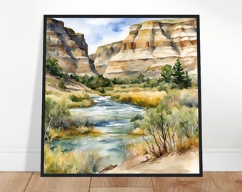Theodore Roosevelt Art, Theodore Roosevelt Painting, Theodore Roosevelt Watercolor Art, Watercolor Painting, Watercolor Prints, Watercolor
