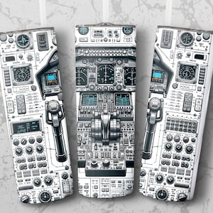 Pilot Aviation 20 oz Skinny Tumbler Sublimation Design Digital Download PNG Instant digital only, Planes