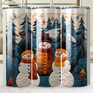 Embroidered Christmas 20 oz Skinny Tumbler Sublimation Design, Straight & Tapered Wrap, Tumbler Wrap, Tumbler Png, Instant Download