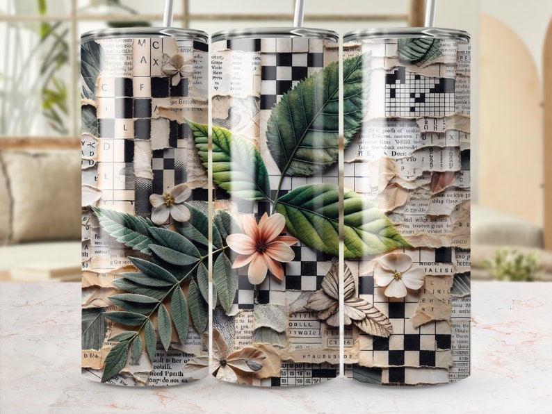 Crossword Puzzle 20 Oz Skinny Tumbler Sublimation Design Digital Download Only Png Instant 20oz