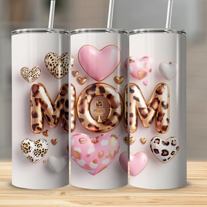 Mother&#39;s Day 20 oz Skinny Tumbler Sublimation Design Digital Download Only png Instant 20oz Skinny Tumbler Wrap Design