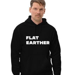 Flat Earth Hoodie Etsy
