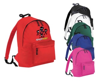 New Kids Ninja Kidz Bag Backpack Rucksack Nursery School Gift