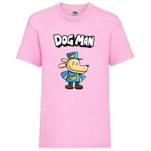 Kids Boy Girls Dog Man World Book Day Childrens Dogman School T-shirt boys shirt image 3