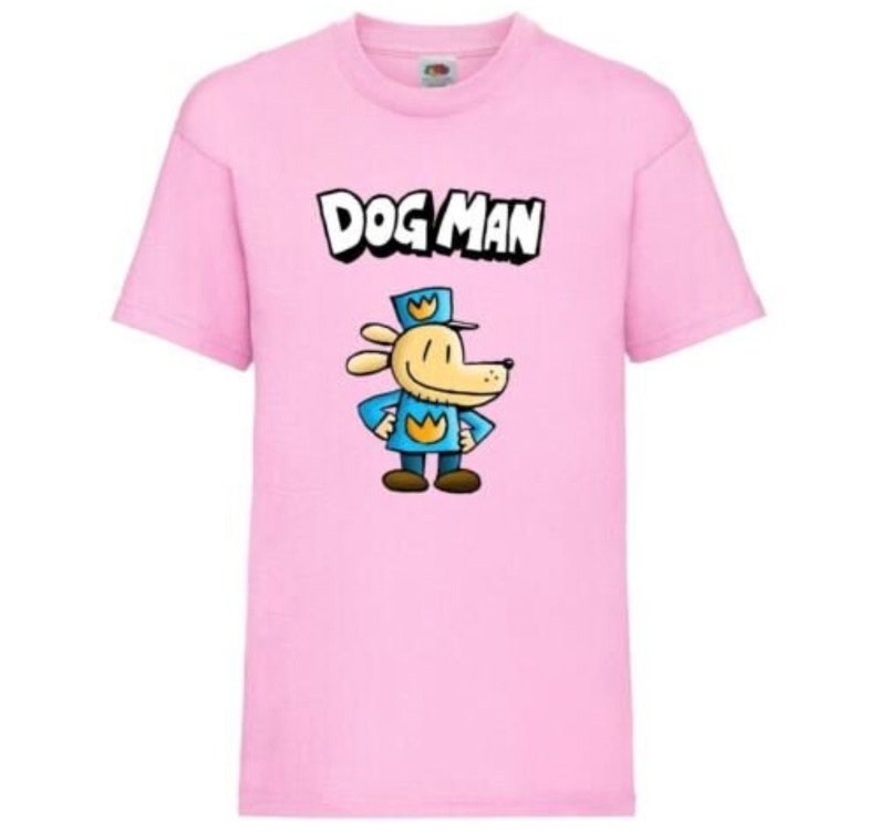 Kids Boy Girls Dog Man World Book Day Childrens Dogman School T-shirt boys shirt imagem 3