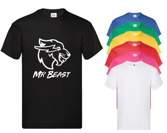 Mr Beast T-shirt Kids Unisex Youtuber Gift