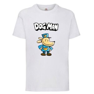 Kids Boy Girls Dog Man World Book Day Childrens Dogman School T-shirt boys shirt imagem 2