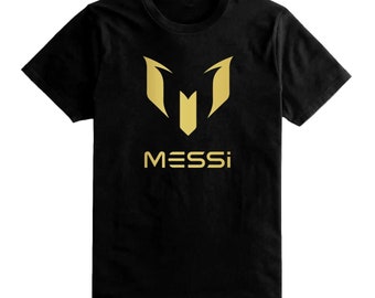 New Kids Messi M T-Shirt Soccer Football Christmas Unisex gift