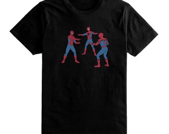 Spiderman Pointing Meme Adults Unisex T-Shirt No Way Home Funny Christmas Gift