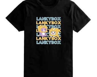 Kids Lanky Inspired T-Shirt Funny Viral Youtuber Merch Boys Girls Tee Top