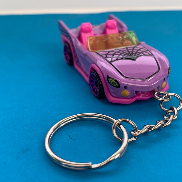 Hot Wheels ‘22 Monster High Ghoul Mobile  Keychain