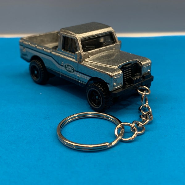 Hot Wheels Land Rover Series III 3 Pick-up Zamac-sleutelhanger