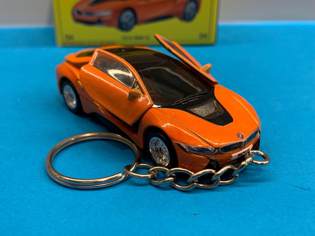 Matchbox Collectors 18 BMW I8 Keychain Etsy