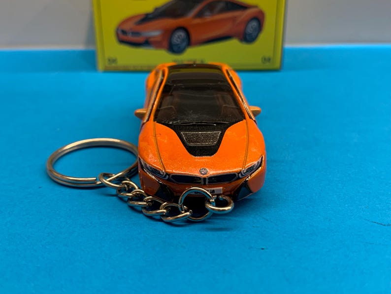 Matchbox Collectors 18 BMW I8 Keychain Etsy