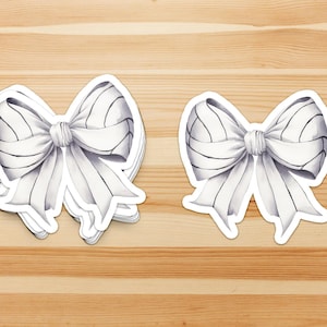 Volleyball player gift sticker decal coquette bow sticker volleyball sticker gift for girl gift volleyball team gift for volleyball coach