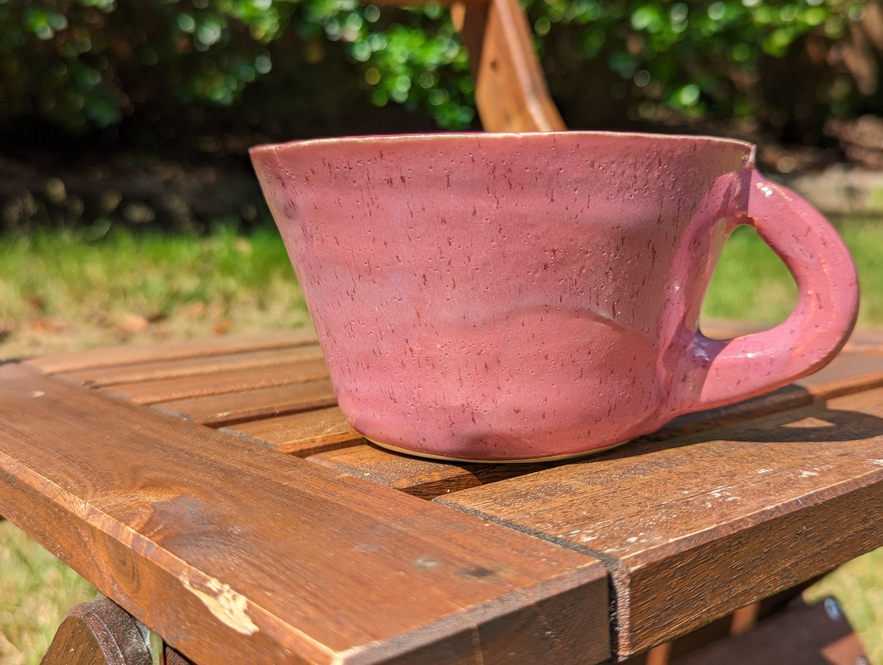 20 oz Forester Mug Pink Speckle