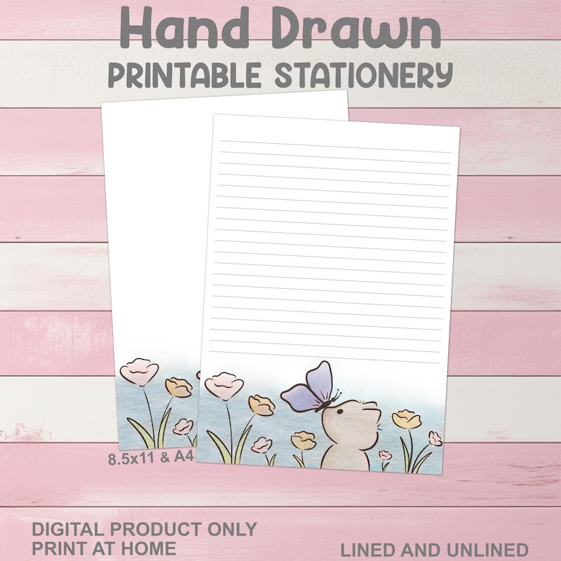 Purple Stationery Kawaii - Etsy