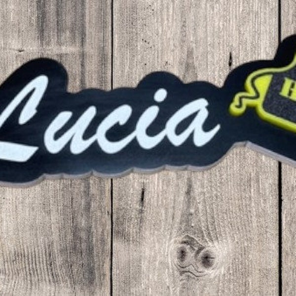 HD Supply Personalized Magnetic Name Tag/Locker Tag