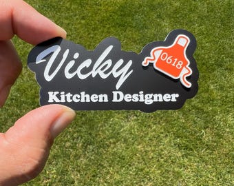 THD Inspired Personalized Apron w/store number