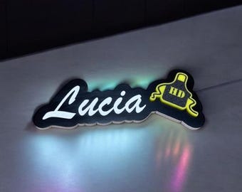 HD Supply Personalized Magnetic Name Tag/Locker Tag