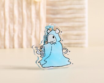 DnD Chaveiro: Rato Clérigo