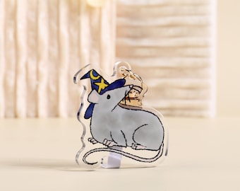 DnD Keychain: Rato Mago
