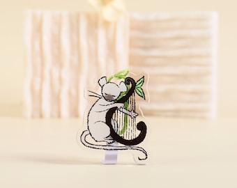 DnD Chaveiro: Bard Rat