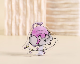 DnD Keychain: Rato Bruxo