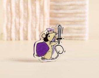 Chaveiro DnD: Rato Lutador