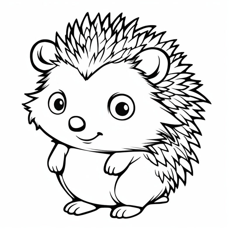 20 Hedgehog Coloring Pages, Coloring Book, Coloring Pages for Kids ...