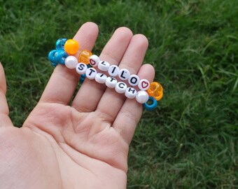 Lilo and stitch bracelet set