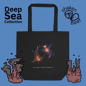 Sea Angel Yinyang Tote Bag | Deep Sea Collection