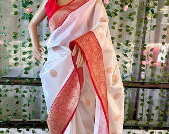 Pure Katan Silk Banarasi Handloom Saree
