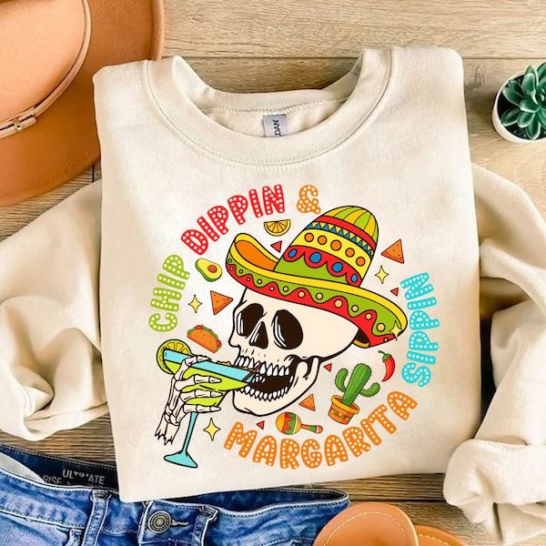 Cinco De Mayo Png, Cinco De Drinko Png Sublimation, Funny Cinco De Mayo Png, Chip Dippin Margarita Sippin, Fiesta Squad, Let's Fiesta Svg