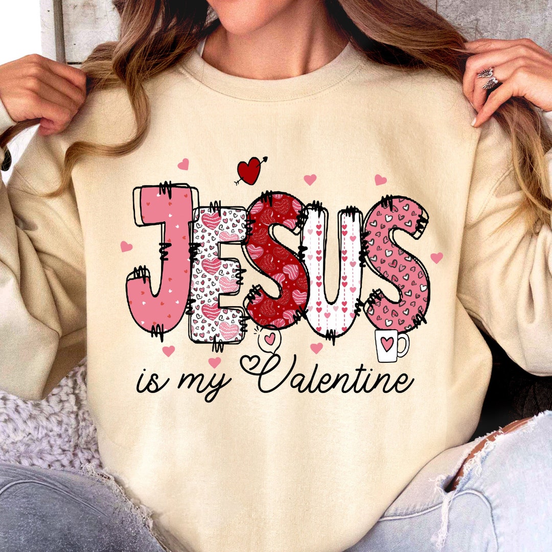 Jesus is My Valentine PNG Clipart Instand Download, Valentine Doodle ...