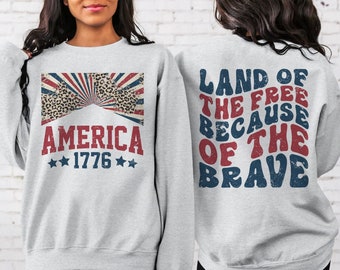 America Land Of The Free Because Of The Brave Png Instant Download, Fourth Of July Png, 4th Of July Png, Independence Day Png, America Png