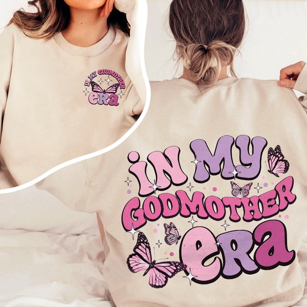 Godmother Png Instant Download, In My Godmother Era Png, Mother's Day Png, Godmother Era Shirt, God Mother Gift,Gift For Godmother,For Women