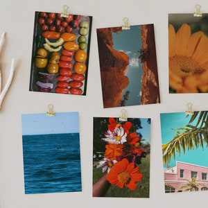 Landscape Photography 5x7 Postcard Set of 6 | Colorful Prints | Nature Photo Prints | Correspondence | Stationary Set | Travel Photography