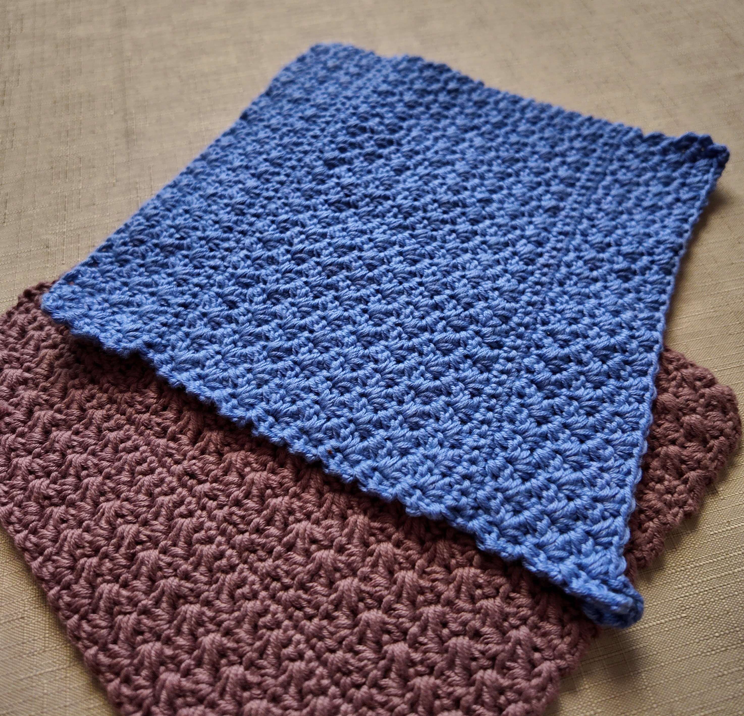 Exfoliation Rag Organic Cotton Crochet Washcloth Pattern: Textured Exfoliating Rag (PDF ...