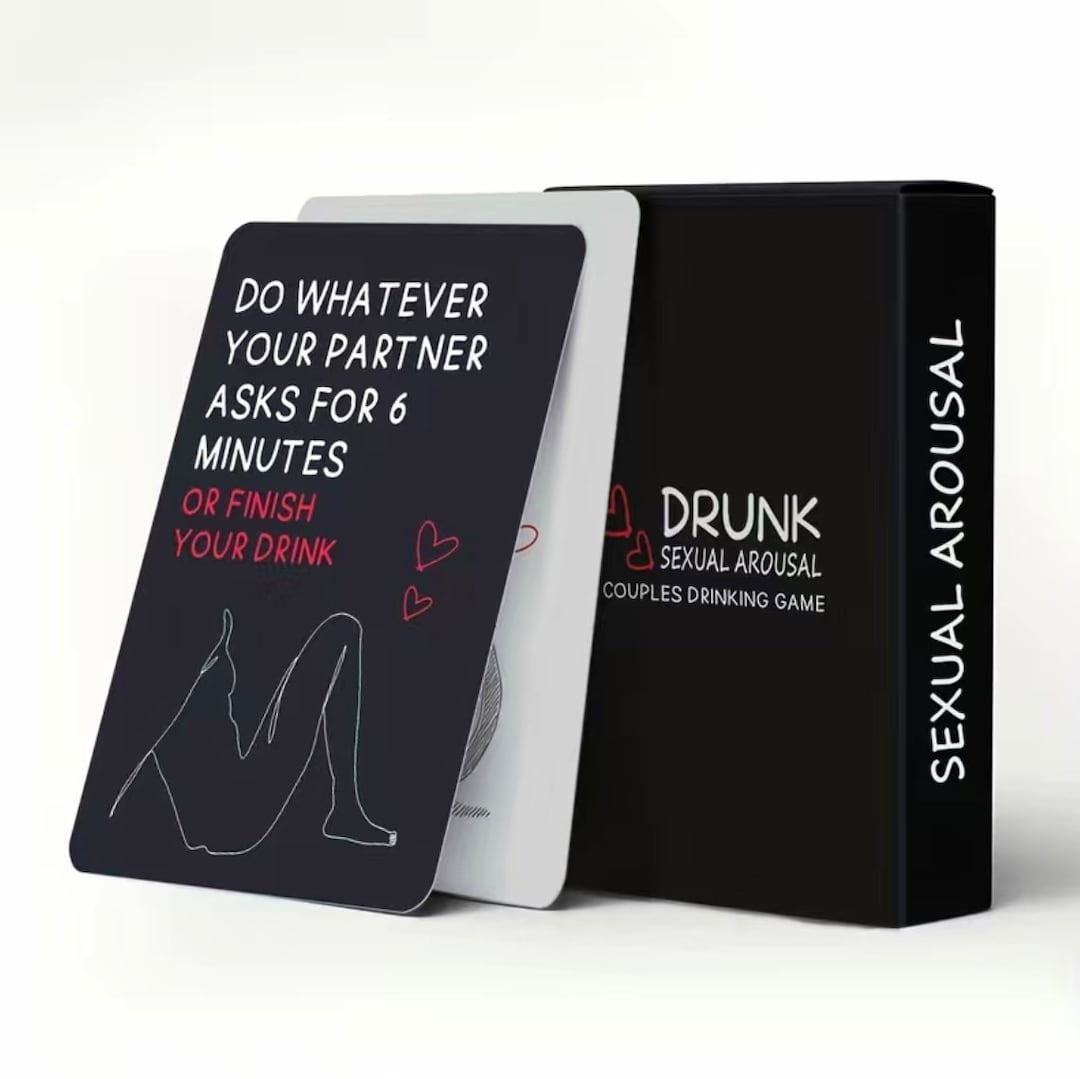 Couples Drinking Card Game Date Night Novelty Gift Etsy UK
