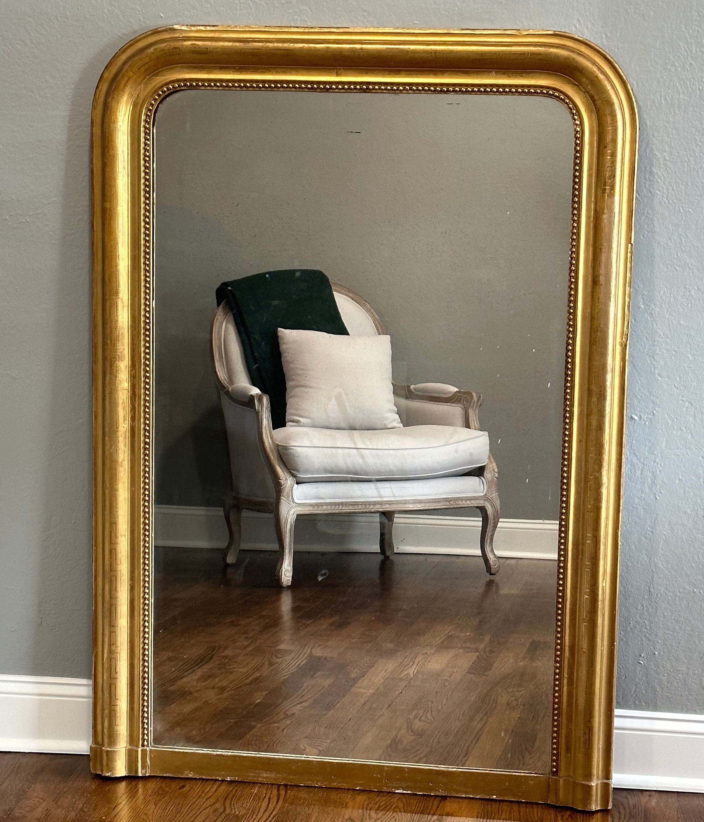 19th Century Louis Philippe Gilt Mirror