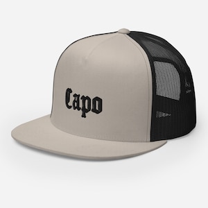 Capo Trucker Cap - Mafia Boss Snapback Cap - Italienisches Gangster Design - Snapback Cap
