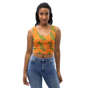 U Miami Inspired-Crop Top