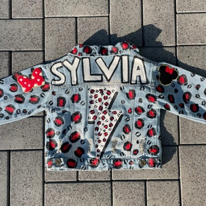 Custom Toddler Painted Jacket