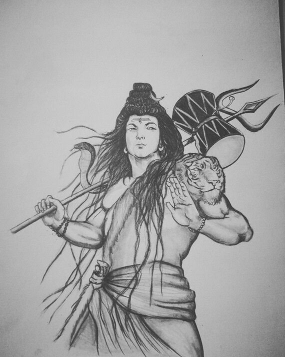 Bigg Boss Marathi 4's Ruchira Jadhav shares a picture of her charcoal sketch  of Lord Shiva on Mahashivratri - Times of India