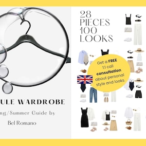 Guide to Crafting Your Spring/Summer Capsule Wardrobe and Expressing Your Personal Style - Must-Have Fashion Items, Stylish Outfit Ideas.