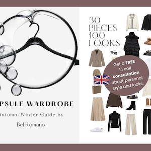 Autumn/Winter Capsule Wardrobe Guide & Personal Style - Fashion Essentials, Outfit Inspiration, Closet Organization