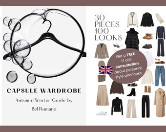 Autumn/Winter Capsule Wardrobe Guide & Personal Style - Fashion Essentials, Outfit Inspiration, Closet Organization