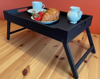 Handcrafted Oak Serving Tray: MATILDA Farmhouse Style Food Tray