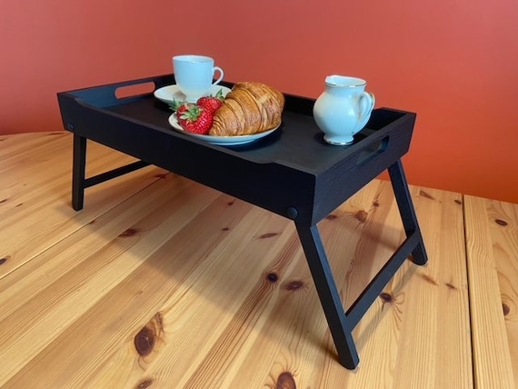 Handcrafted Oak Serving Tray: MATILDA Farmhouse Style Food Tray